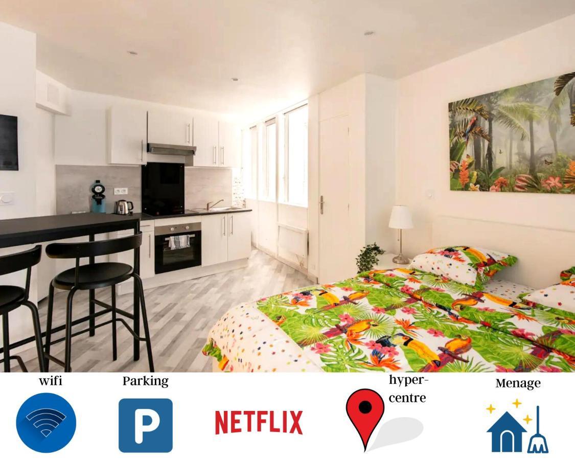 Plein Centre ,parking , Equipe ,confort Apartment